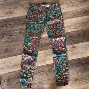Garden Print Skinny
